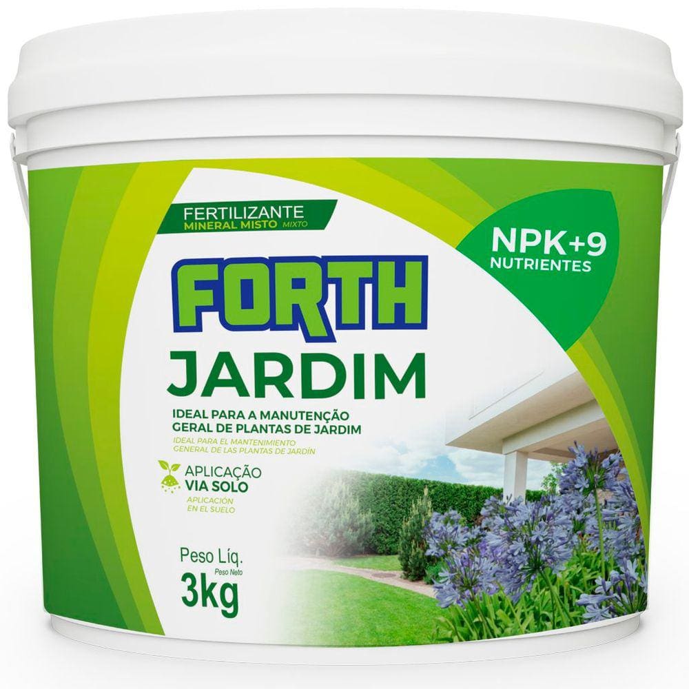 Fertilizante Forth Jardim Mineral Misto Gramado Jardineira Vasos