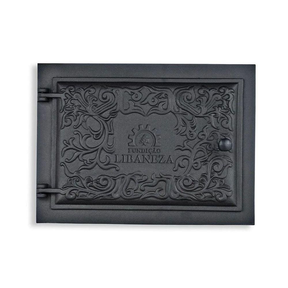 Porta Forno Ferro Fundido 31,5x46cm- Modelo Libaneza G