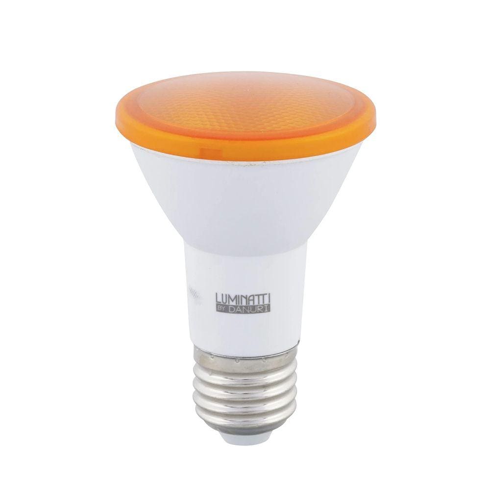 Lâmpada Led Par38 Led 15w Ambar Ip65 Bivolt Luminatti