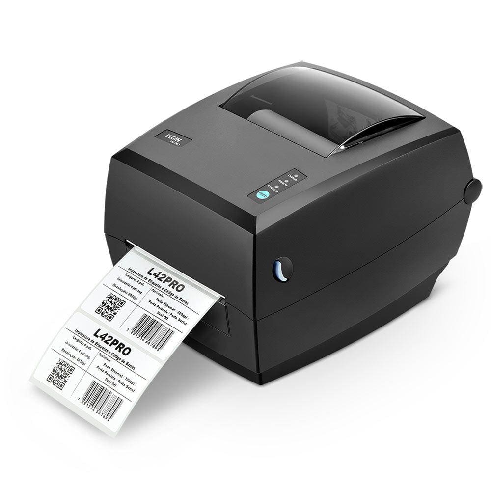 Impressora de etiquetas Elgin L42 PRO Térmica Full (Ethernet, USB e Serial)