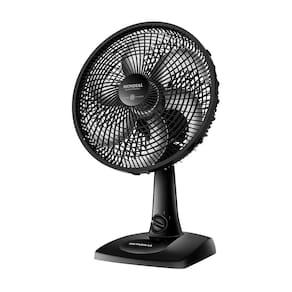 Ventilador de Mesa Mondial VSP-30-B 30cm Com 6 Pás 3 Velocidades e Sistema Ocilante Preto
