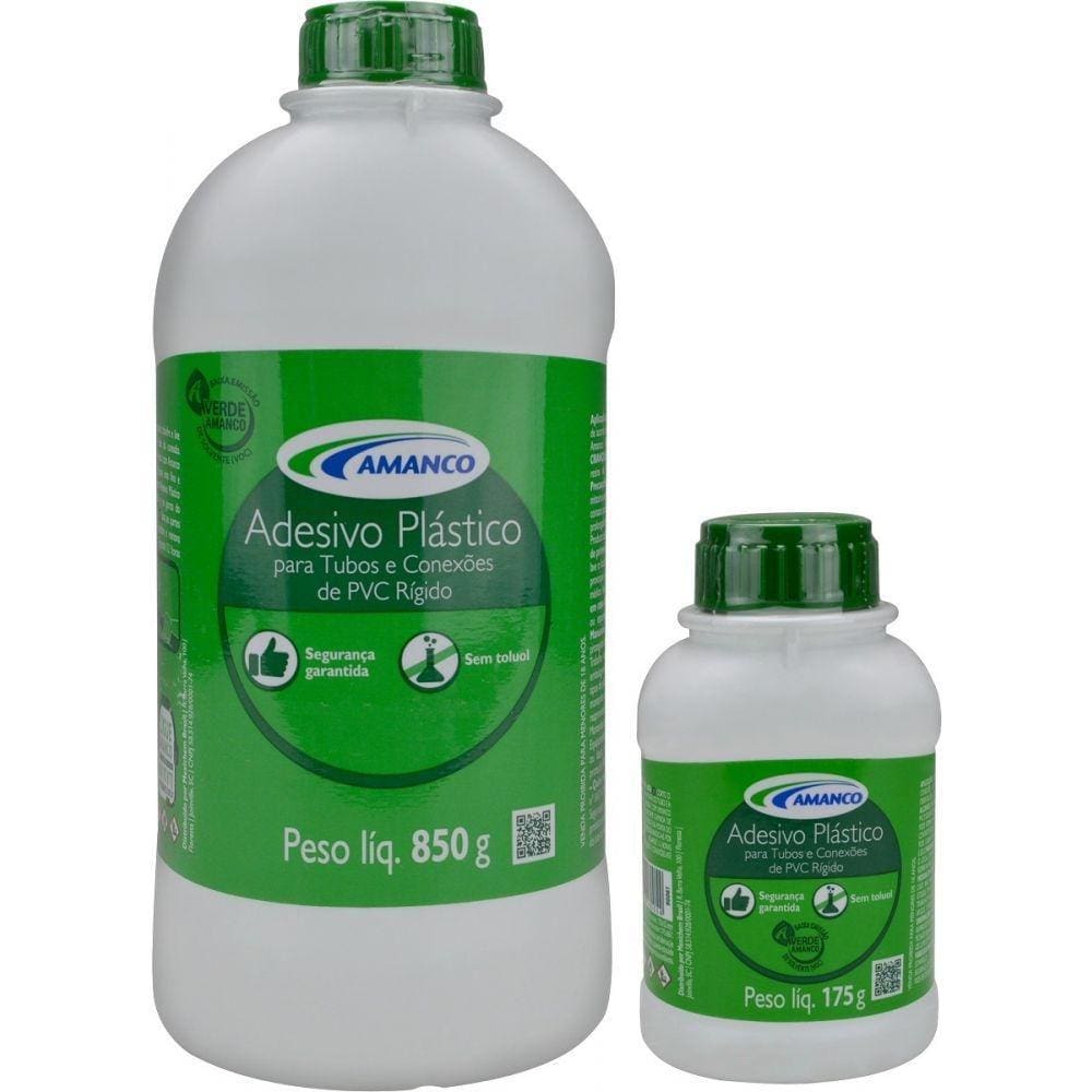 Adesivo Plástico Para Tubos E Conexões De Pvc 850g Amanco
