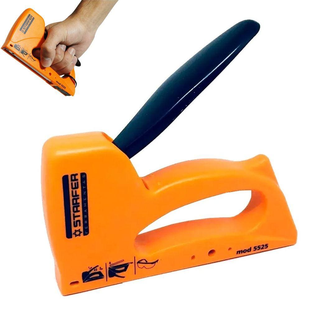Grampeador Profissional Tapeceiro ABS 5525 - Starfer