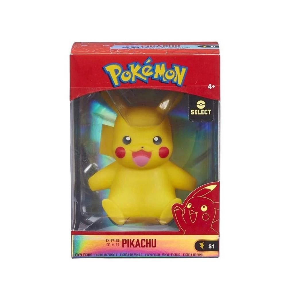 Pokemon Figura de Acao Vinil Pikachu 9cm +4 Anos Sunny