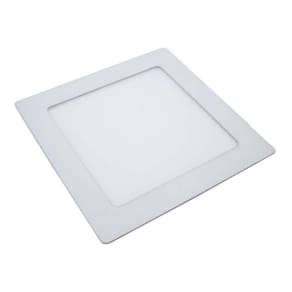 Painel Plafon LED de Embutir 12w 17 x 17cm 3000k Branco Quente ST435