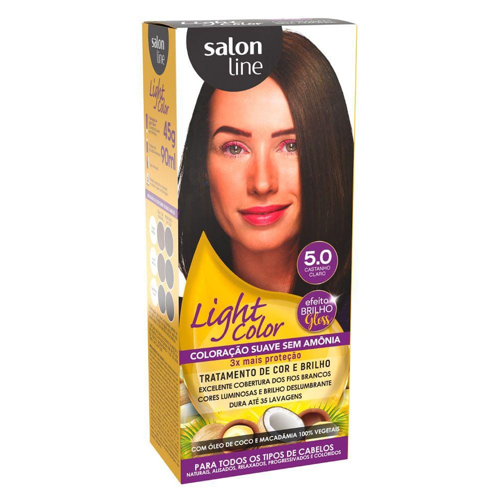 Tintura Light Color Castanho Claro 5.0