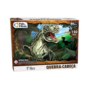 Dinossauro T-rex Ataque Surpresa Com Som Jogo Crianças