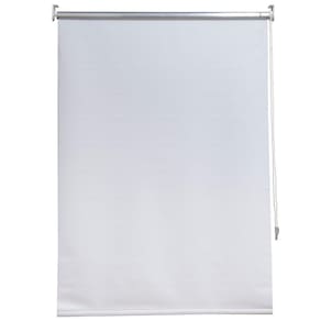 Cortina Rolo Branco Blackout 250x135cm Just Home Collection