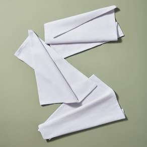 Pano De Prato Branco Atacado O Legitimo Kit Com 10 Peças