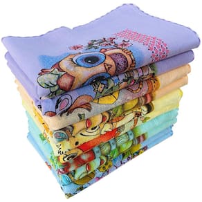 Pano De Prato Atacado Revenda Festone Color Kit Com 10 Peças