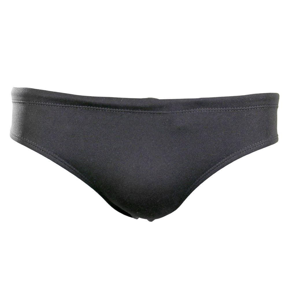 Sunga Slip Lateral Fina (7 cm) Pé na Água Cinza Helanca - H001