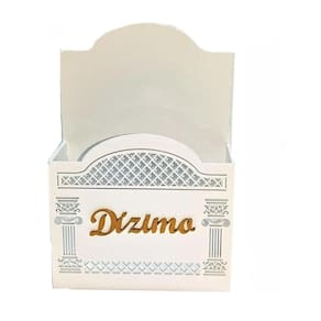 Porta Envelope Para Igreja Dízimos E Oferta Branco Mdf
