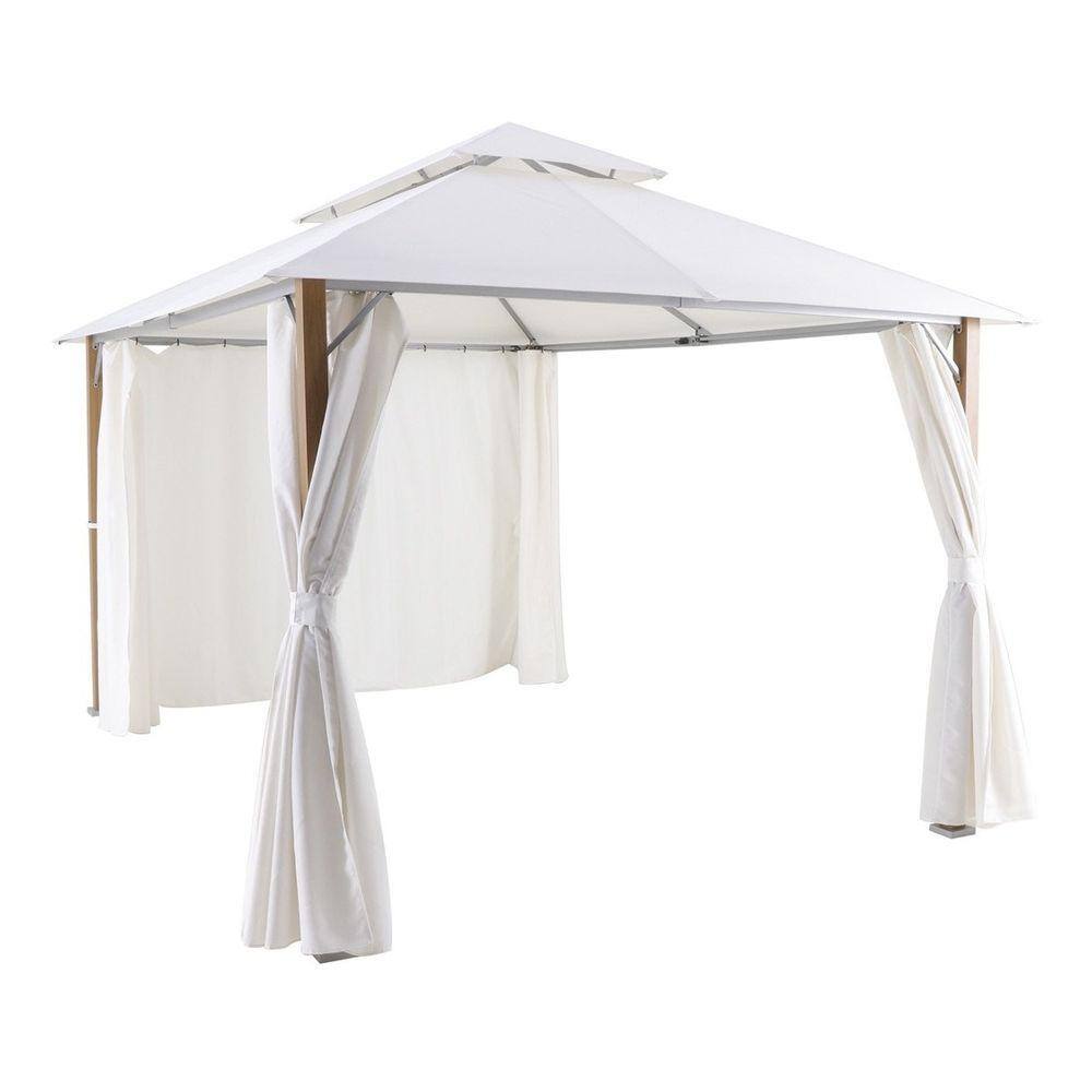 Gazebo Aluminio Branco Impermeavel Premium 4x3 M - Naterial