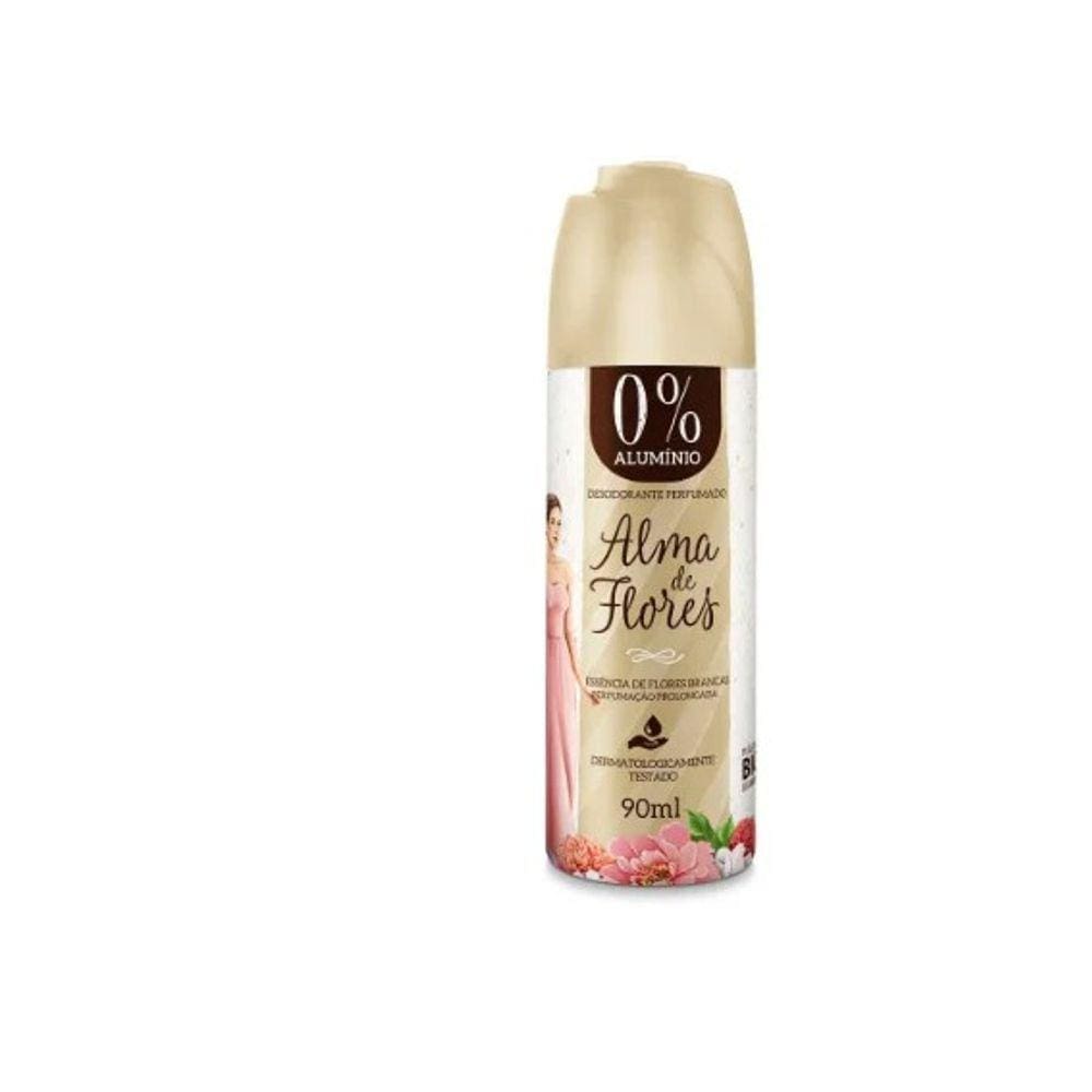 Desodorante Spray Alma Flores Flores Brancas 90Ml