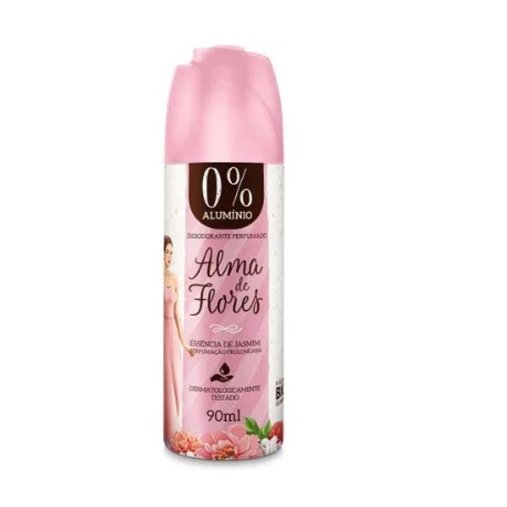 Desodorante Spray Alma Flores Jasmim 90Ml