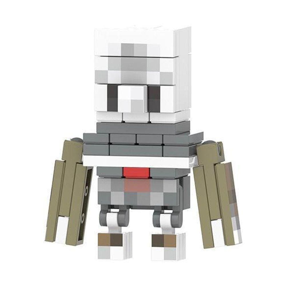 Boneco do minecraft montar