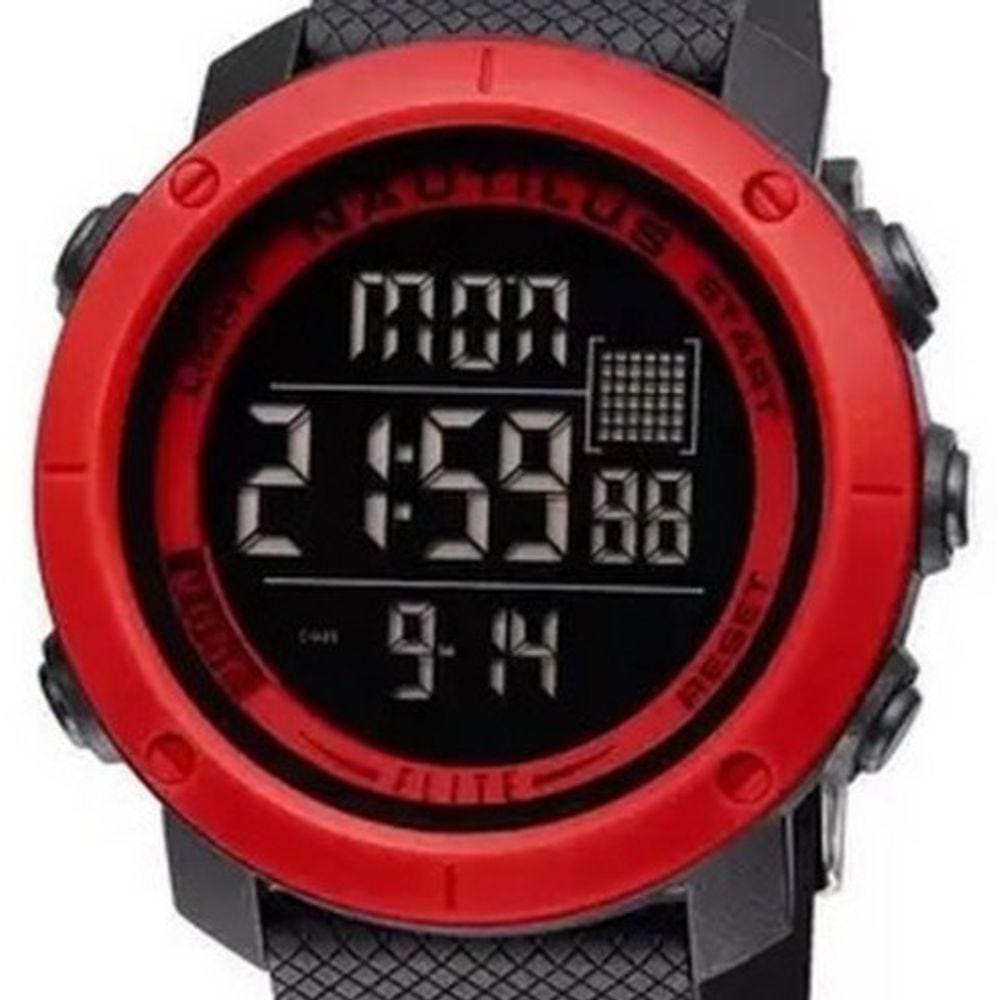 Relogio Nautilus Masculino Digital Pulseira Silicone N002p