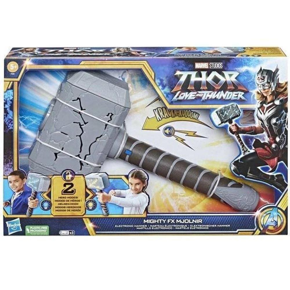 Martelo Eletronico Thor De Thor Love E Thunder Hasbro F3359