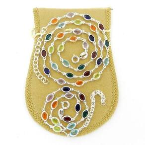 Corrente Feminina 45/50Cm 5Mm Pulseira Folheada Prata Cr601
