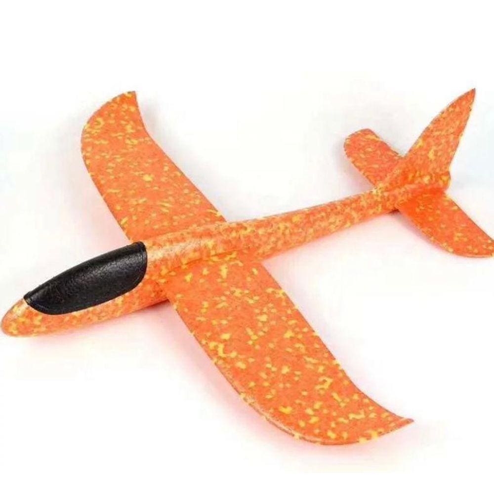 Aeromodelo Planador Manual - Laranja