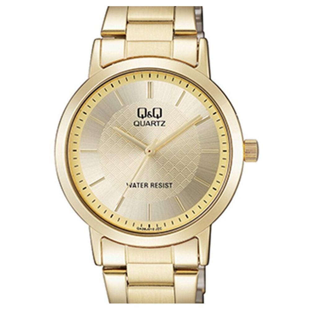 Relogio Masculino Qq Dourado Qa38j010y
