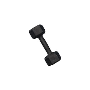 Halter Sextavado Pintado 4Kg Academia Musculação Treino