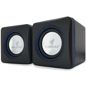 Caixa Caixinha De Som Para Computador Notebook Pc 6W Usb P2