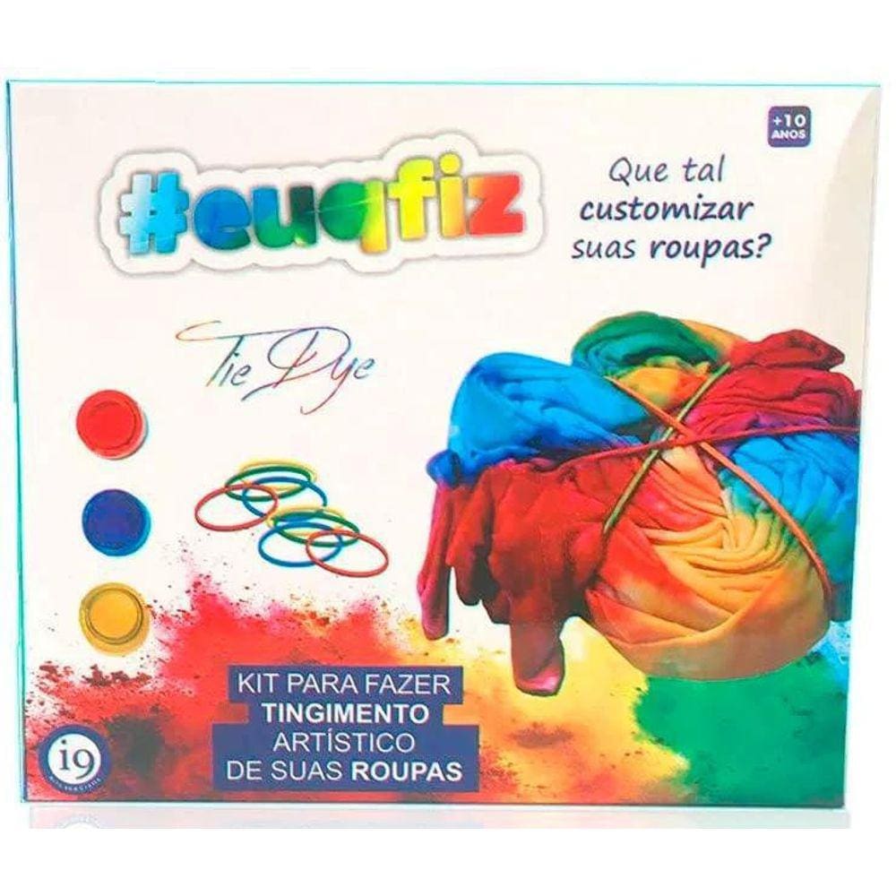 Tie Dye Kit Para Tingimento Artistico De Roupas