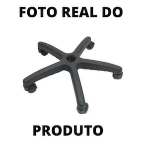 Base Estrela Nylon Para Cadeira Secretária/Executiva