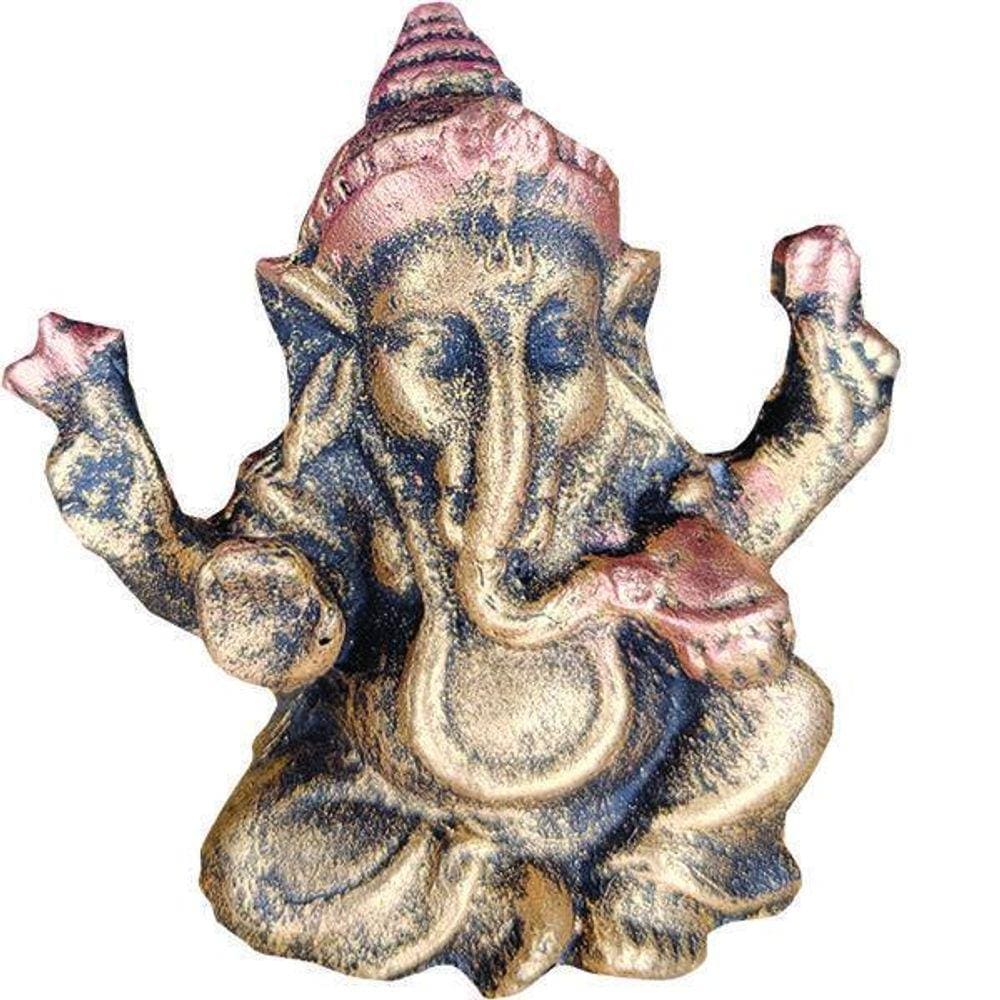 Ganesha Mini Bronzeado Ganeshinha 6Cm 14039
