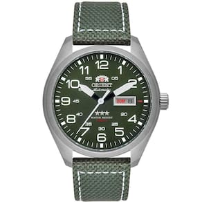Relógio Orient Masculino F49Sn020 E2Ep Militar Prateado