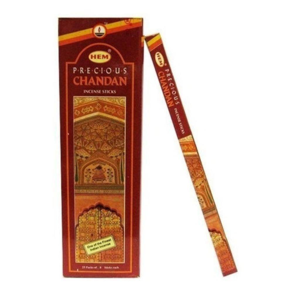 Incenso Hem Precious Chandan Box Com 25 Caixinhas 8 Varetas