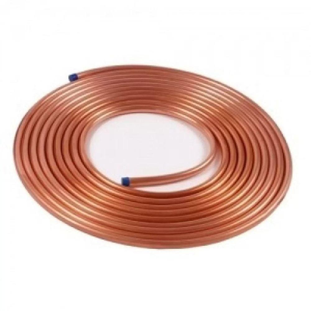 Tubo de Cobre Flexível 1/4 - 8 Metros