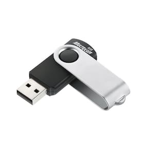 Pen Drive 8Gb Twist2 Pd587 Preto e Prata Multilaser