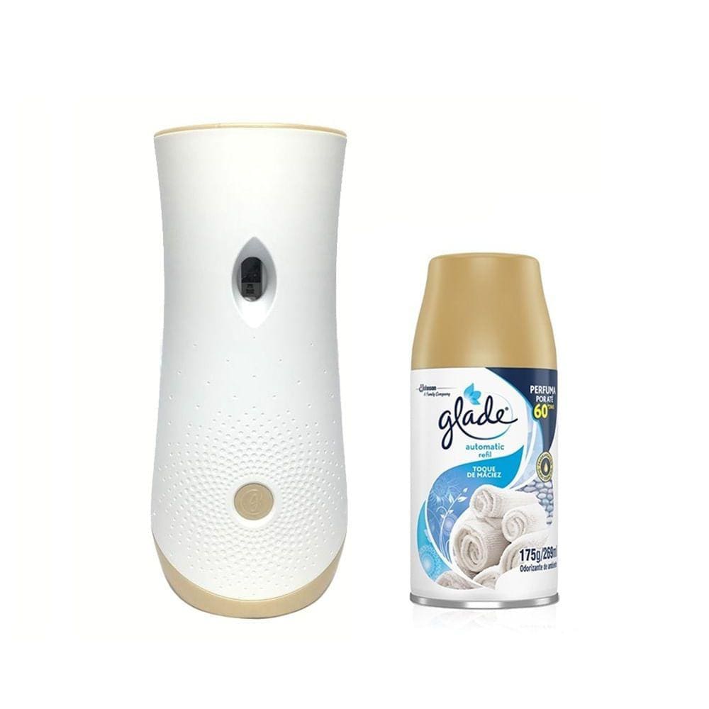 Purificador Glade Automatic Toque de Maciez Aparelho+Refil 269ml