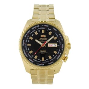 Relógio Orient Masculino Automatico Dourado 469Gp057 P1kx