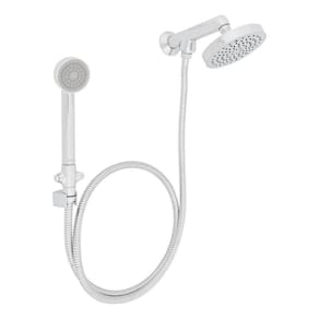 Ducha Com Chuveirinho Cromada Alta Vazão Flex - Deca