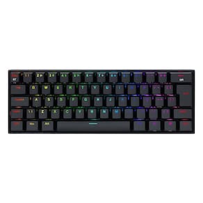 Teclado Mecânico Gamer Redragon Draconic Pro Preto 60% Rgb
