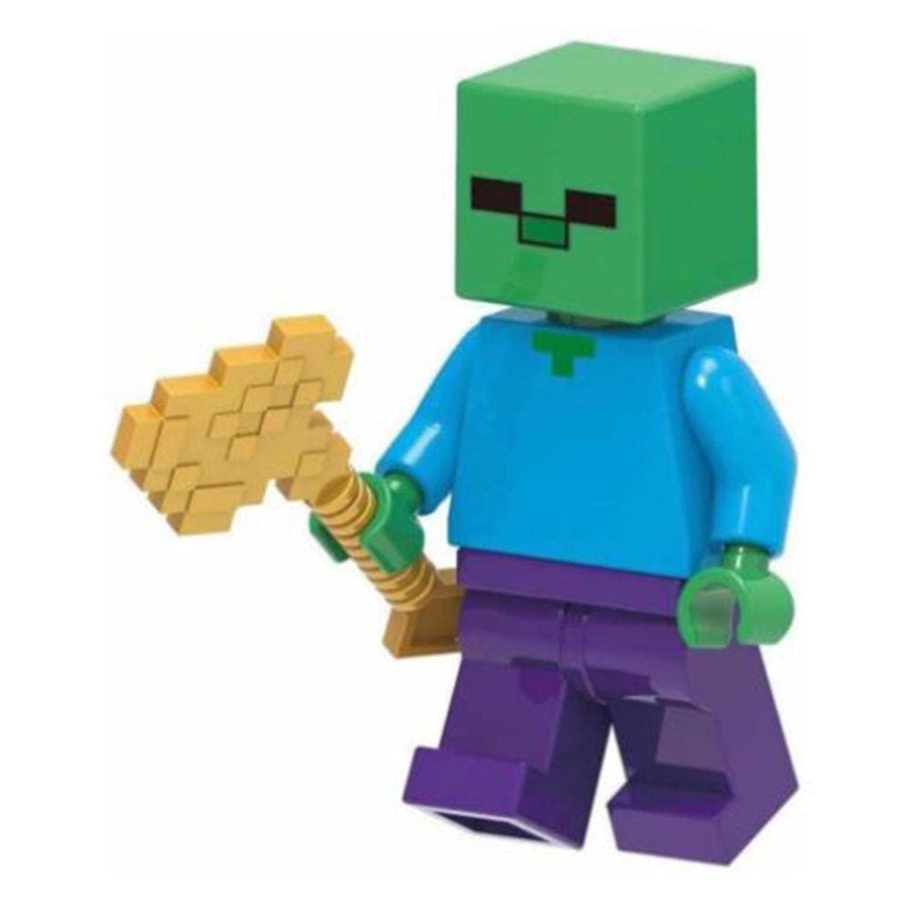 Boneco do minecraft montar