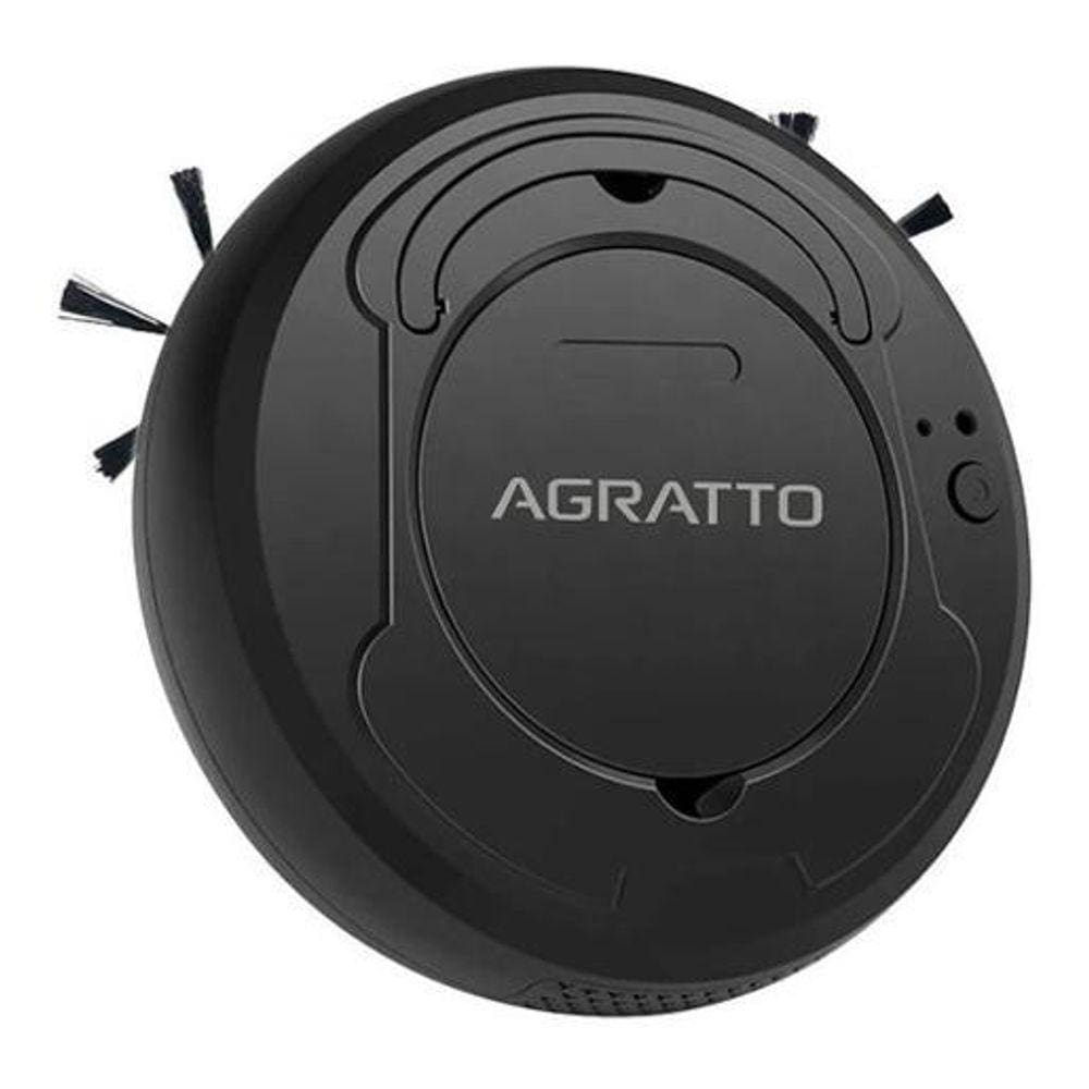 Aspirador De Po Robo Praticci Preto 3 Em 1 Usb 3.7V Agratto