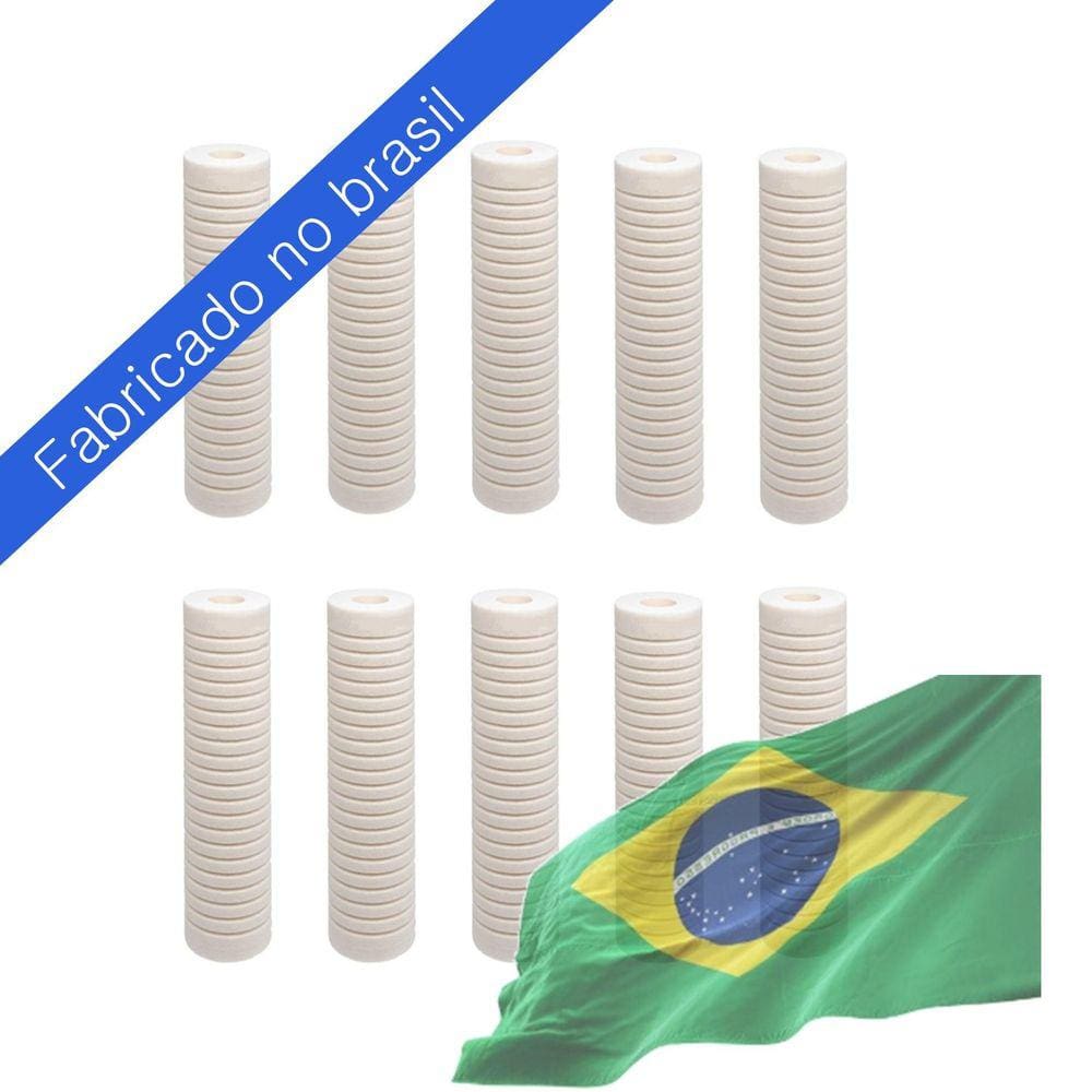 Kit 10 Refis, Fabricado Em Polipropileno Expandido