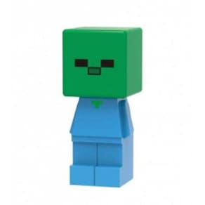 Boneco Minifigure Blocos De Montar Minecraft Baby Zombie
