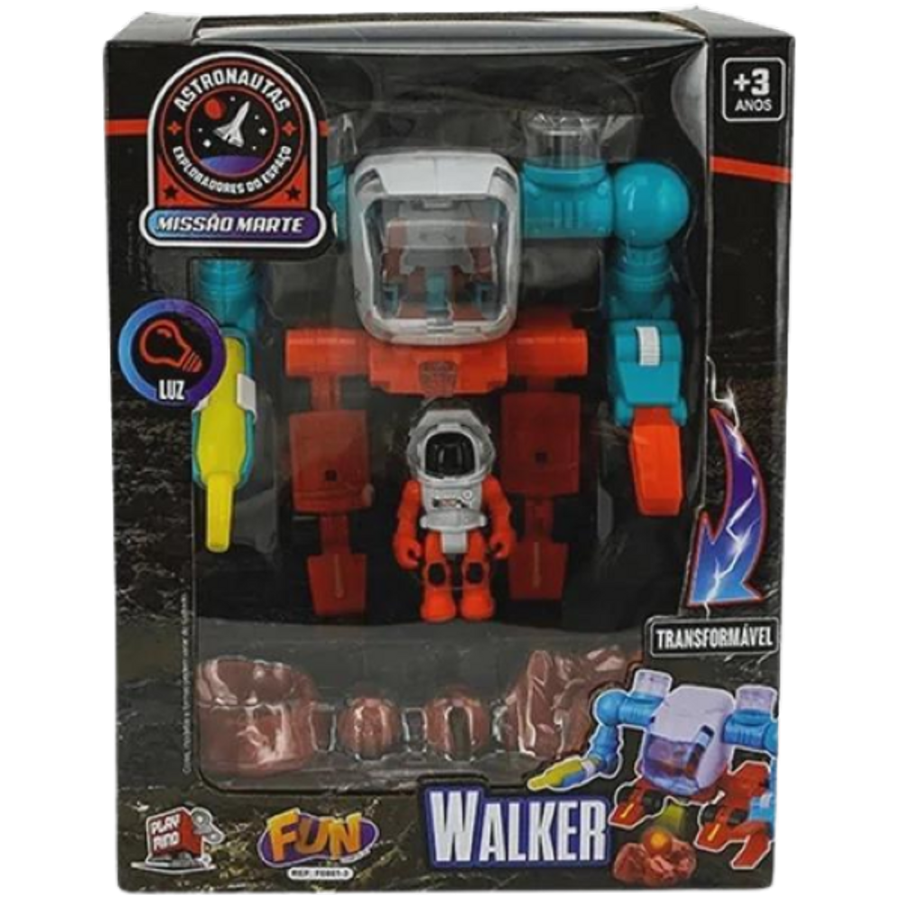 Brinquedo Astronauta Missao Marte Walker Fun F0081-3