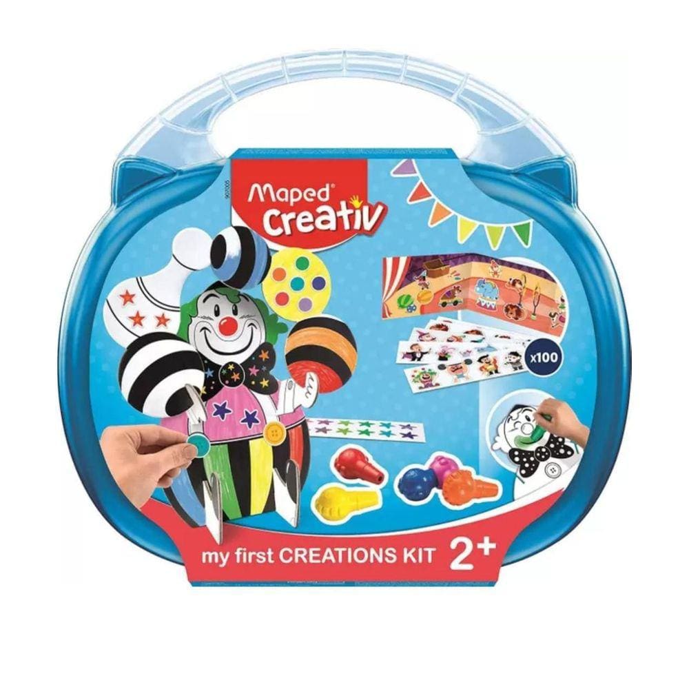Maleta Meu Primeiro Kit Creativ. Palhaço- Maped