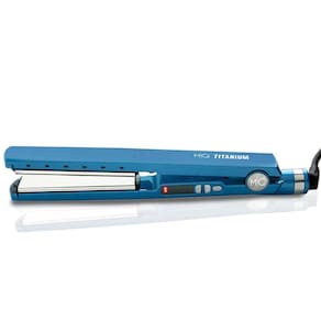 Prancha Titanium Bivolt 450ºF Azul MQ Hair