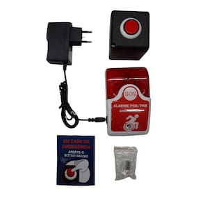 Alarme Audiovisual Para Banheiro Pne /Pcd - Sem Fio
