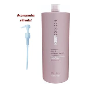 Shampoo Keep Color 1L Hidrata, Restaura E Protege A Cor