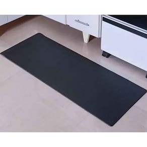 Tapete Cozinha Premier Liso 46x120 cm Preto Niazitex