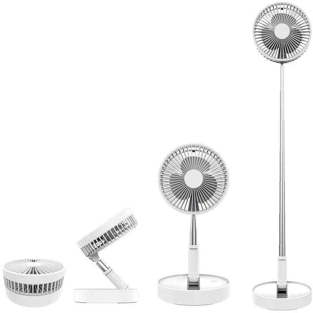 Ventilador Portátil Silencioso Dobrável 3600Mah Ls-912