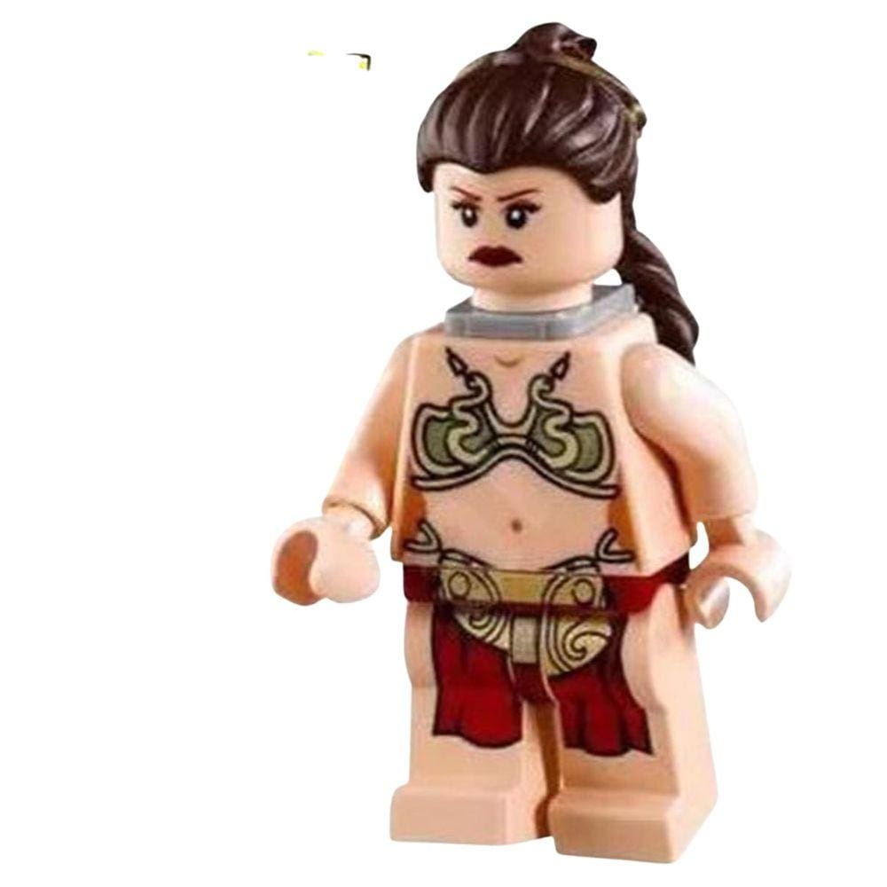 Boneco Princesa Leia Blocos Montar Star Wars Retorno De Jedi